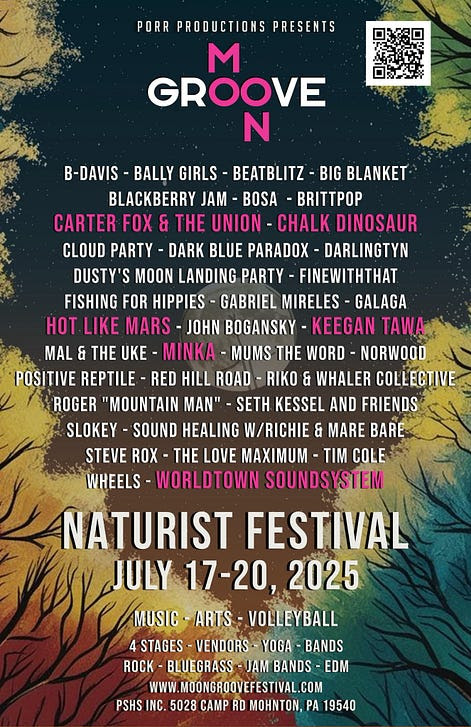  Planet Nude is proud to sponsor MoonGroove 2025